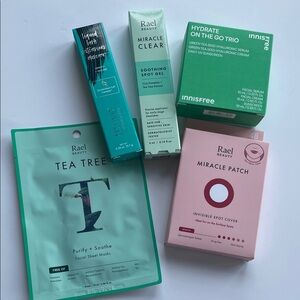 Beauty Skincare Collection Bundle - Thrive - Rael - Innisfree